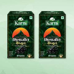 Karni Shudh Shilajit Combo Pack – Natural Resin for Wellness