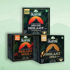 Karni Shudh + Gold + Kesar Shilajit