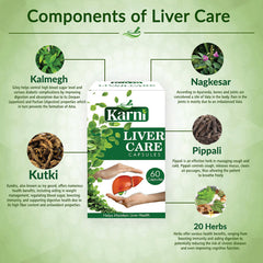 Karni Liver Care Capsules: Natural Ayurvedic Support for Liver Health & Detoxification