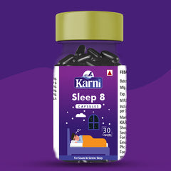 Karni Sleep 8 Capsules: Ayurvedic Sleep Remedy for Restful Nights