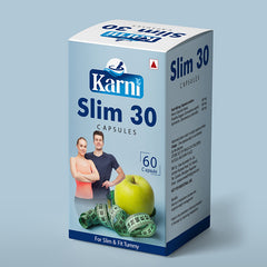 Karni Slim 30 Capsules: Ayurvedic Fat Burner for Natural Weight Loss