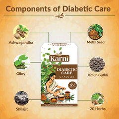 Karni Diabetic Care Capsules: Natural Ayurvedic Support for Healthy Blood Sugar