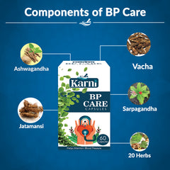 Karni BP Care Capsules: Ayurvedic Support for Healthy Blood Pressure Management