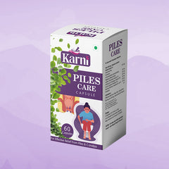 Karni Piles Care Capsules: Ayurvedic Relief for Piles & Hemorrhoids